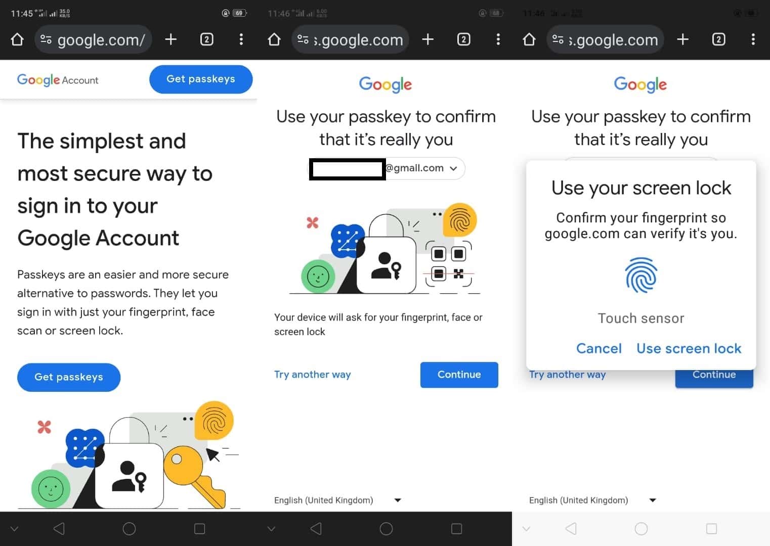 كيف تعمل ميزة مفاتيح مرور جوجل Google Passkeys الجديدة؟